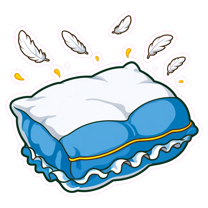 Feather pillow