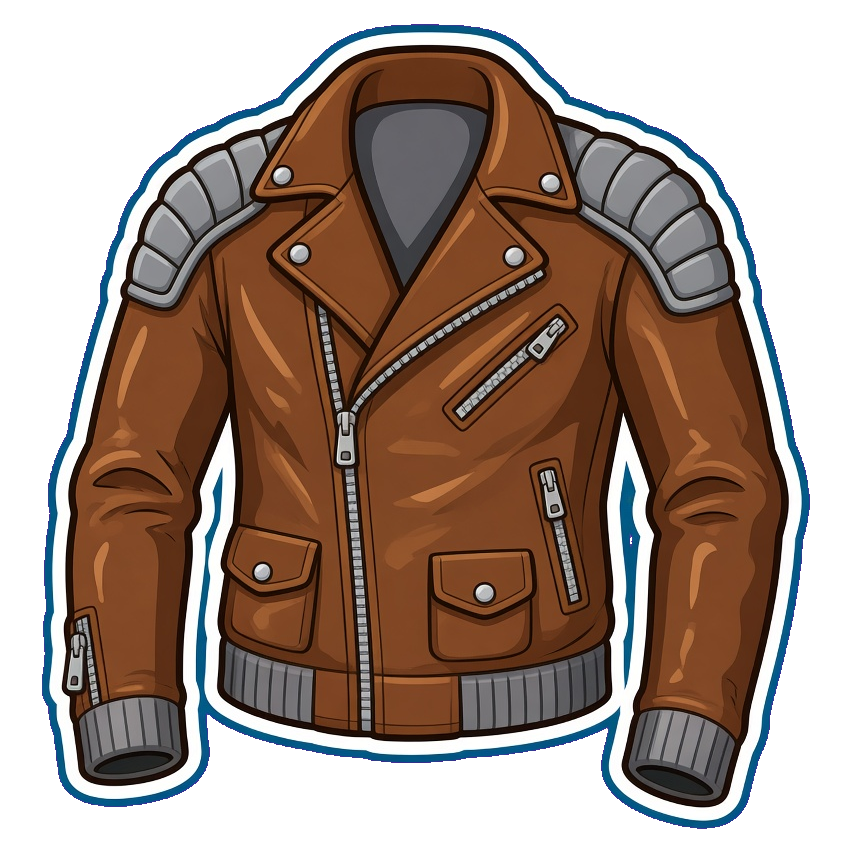 Leather jacket