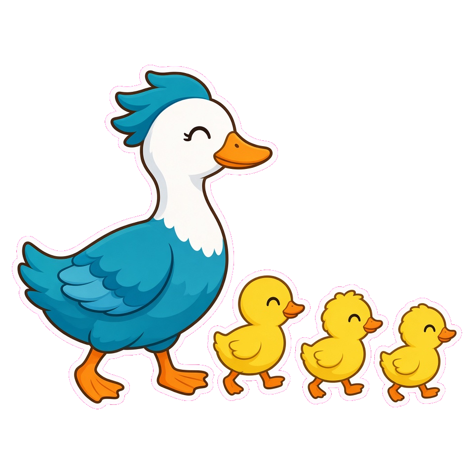 Mother duck