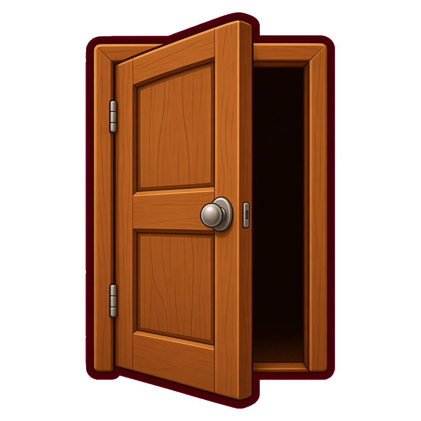 Open door