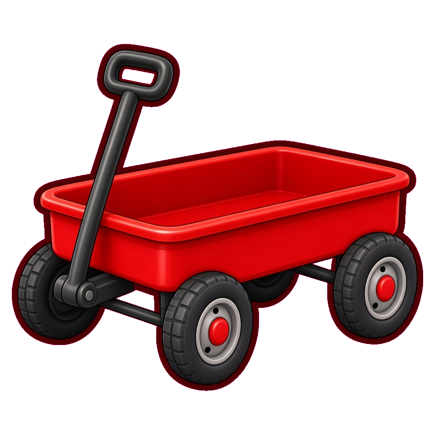 Red wagon