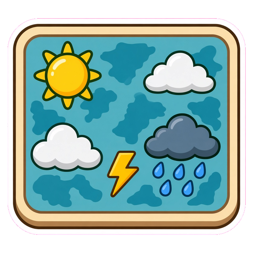 Weather map